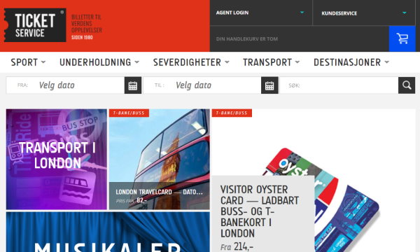 Ticket Service Norway